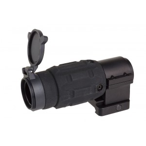 AIM AP Style 3X Magnifier w/ QD Twist Mount (AO-5339-BK)